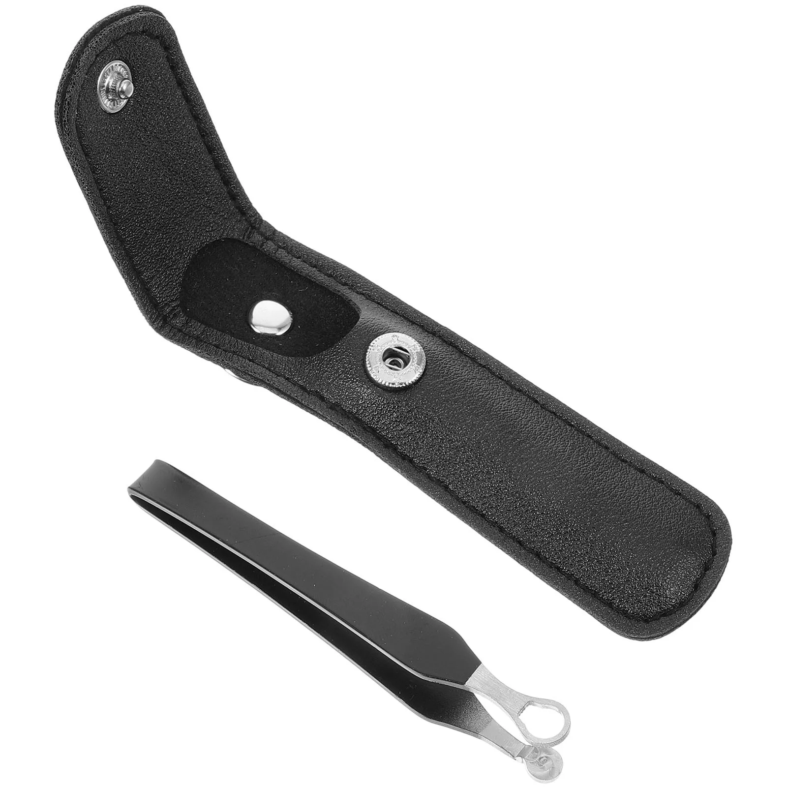 مجموعة واحدة من ماكينة تشذيب شعر الأنف من الفولاذ المقاوم للصدأ، متعددة الأغراض، ماكينة قص الحواجب والشارب، تصميم دائري، تخزين متين