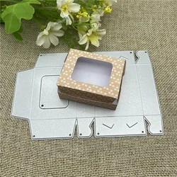Candy Box DIY Paper metal cutting dies mold Round hole label tag Scrapbook paper craft knife mould blade punch stencils dies