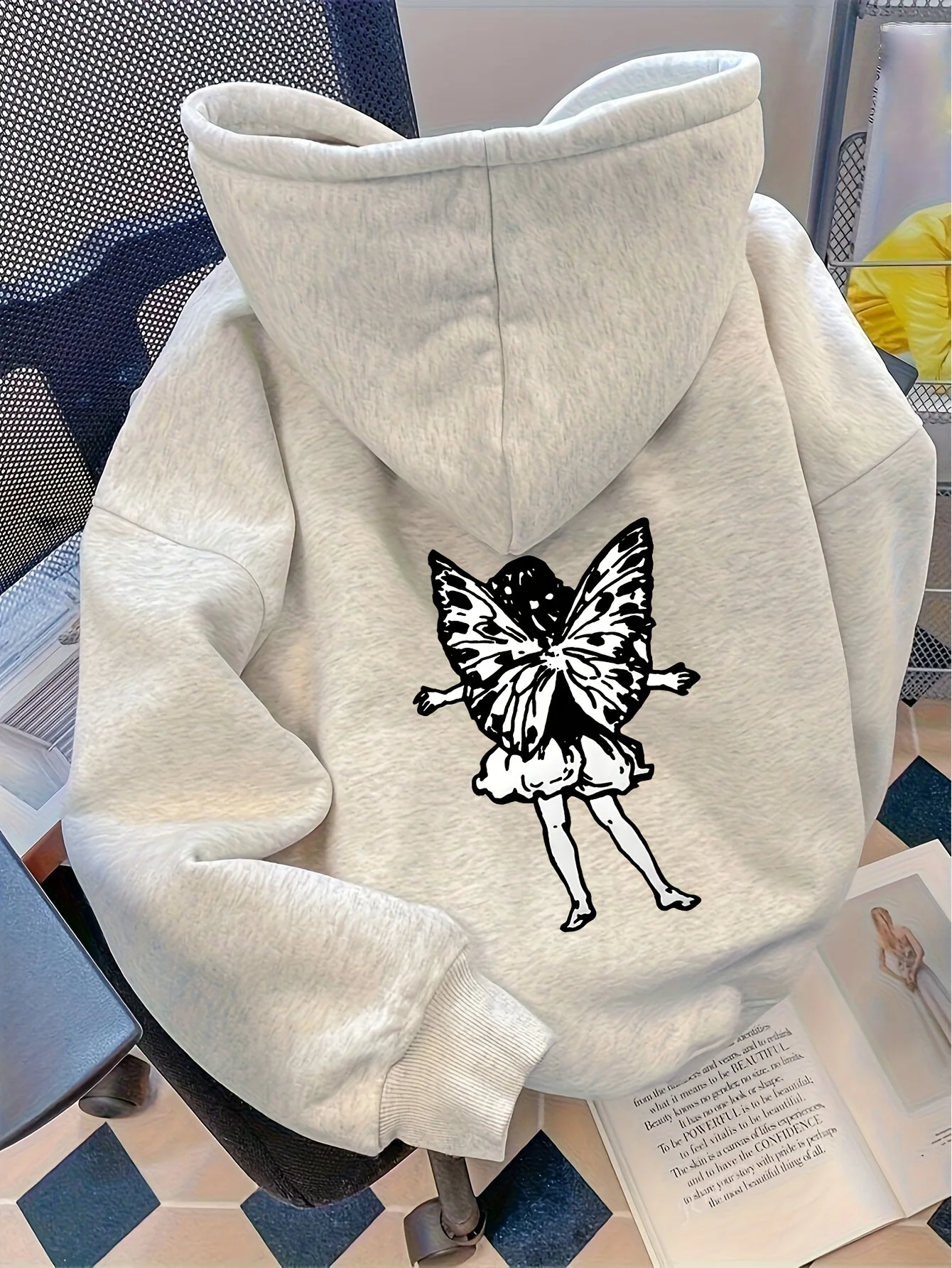 

Graphic Printing Autumn and Winter Pure Cotton Men's and Women's Hoodies Casual Outdoor Street Sports Loose Training Brand Trend