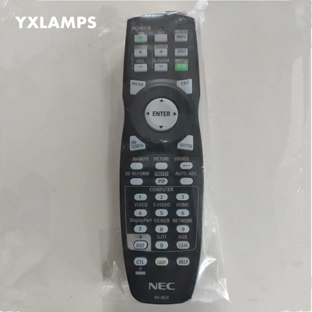 

Original RD-465E Projector Remote Control Fit For NEC NP-PH1000U PX602UL PX750U PX800X