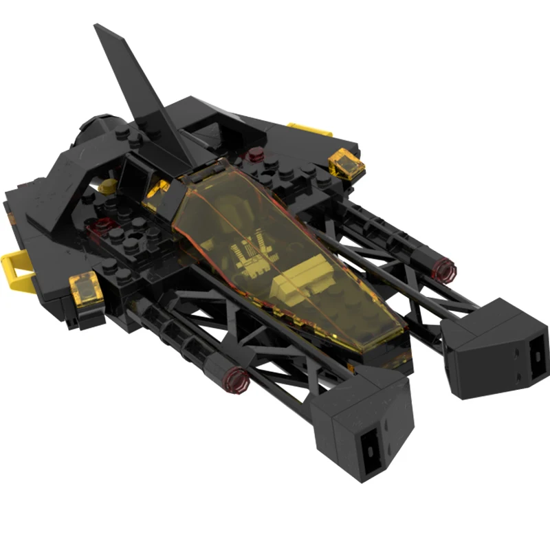 

139PCS MOC Blacktron Paralyzer Sci-Fi Starfighter DIY Educational Model Building Blocks Birthday Toys Gift Assembly for Kids