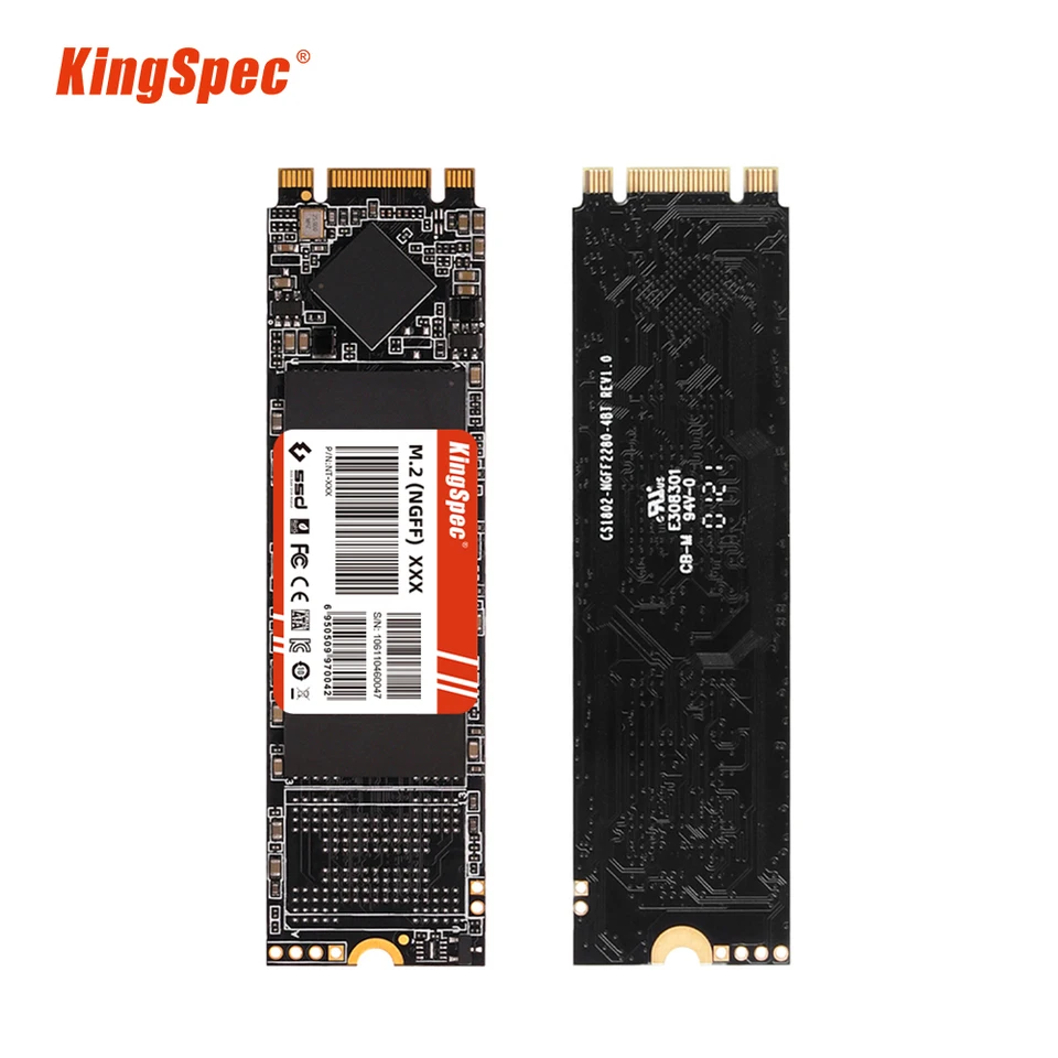 KingSpec M.2 SSD SATA3 512gb 256gb 128gb M.2 2280 NGFF 1TB 2TB