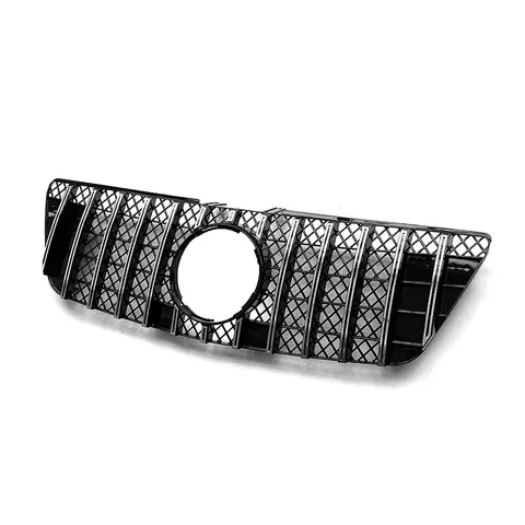 Front Bumper Grille Grills For Mercedes Benz ML Class W164 ML350 ML450 ML500 ML550 2009 2010 2011 2012 Facelift ABS Racing Grill