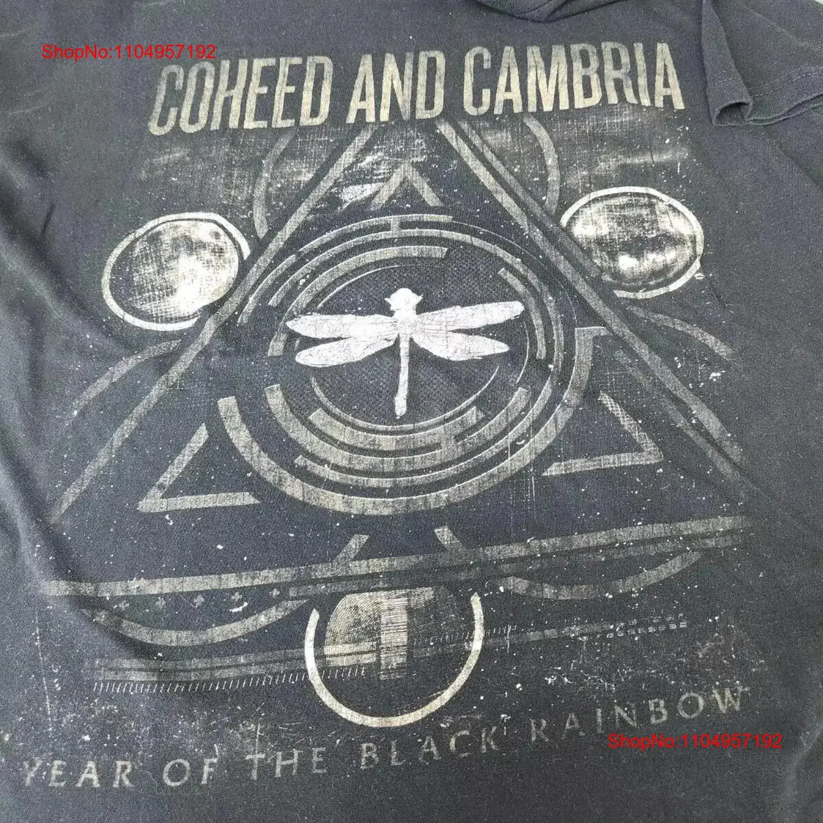 

Coheed and Cambria Year Of The Black Rainbow T Shirt Full Size S 5XL vintage Washed Soft Stylish Comfortable Slightly fashion
