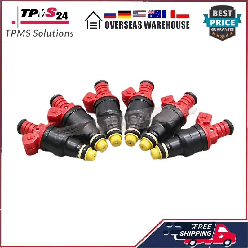 For Mazda Navajo Ford Explorer Ford Ranger Ford Aerostar Mazda B4000 4.0L 0280150931 6PCS Fuel Injectors