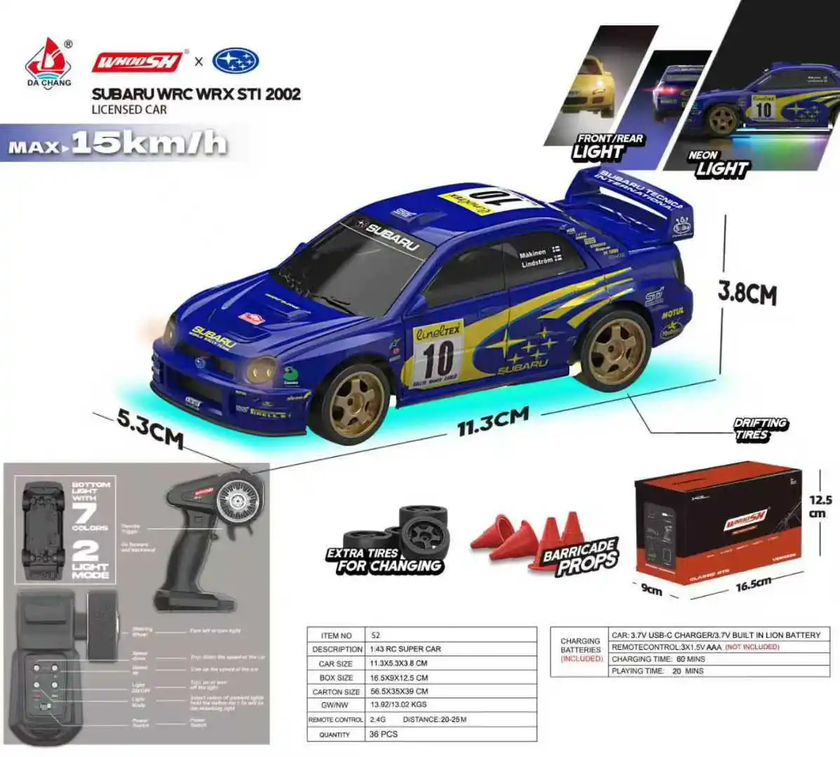Nouvelle voiture de course miniature QNM Mini RC Drift Car M3, modèle de voiture de course, décoration de table, jouet télécommandé pour garçons, cadeau, objets de collection
