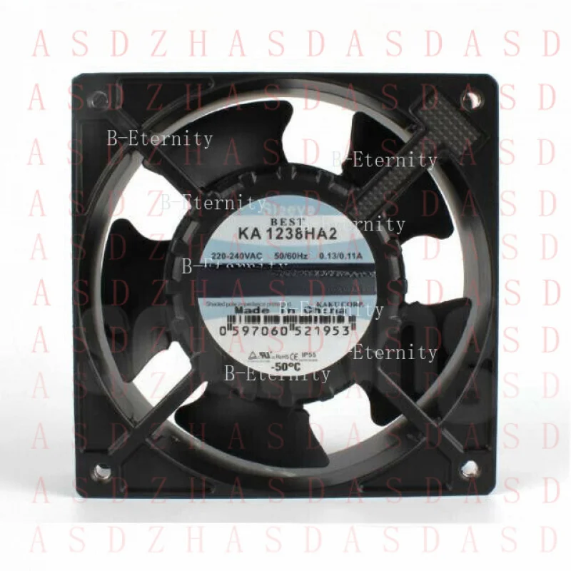 

Z FOR KAKU KA1238HA2 Axial Fan 220VAC 0.13/0.11A 120*120*38MM 50/60Hz IP55 Cooling Fan