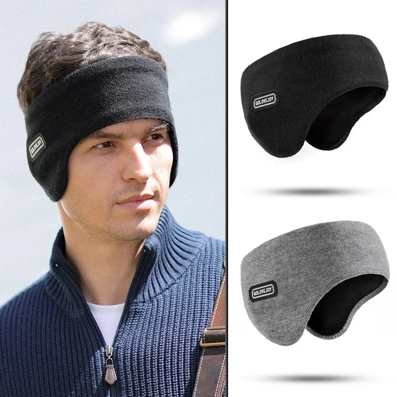 Ear Muffs Fleece Lined Winter Warm Adjustable Head Size 52-64cm Soft Comfortable for Ski Hiking Commuting Unisex Adult Teen