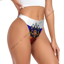 Women's Panties Russia Imperial Flag Underwear Sexy Thongs Lingerie G-Strings