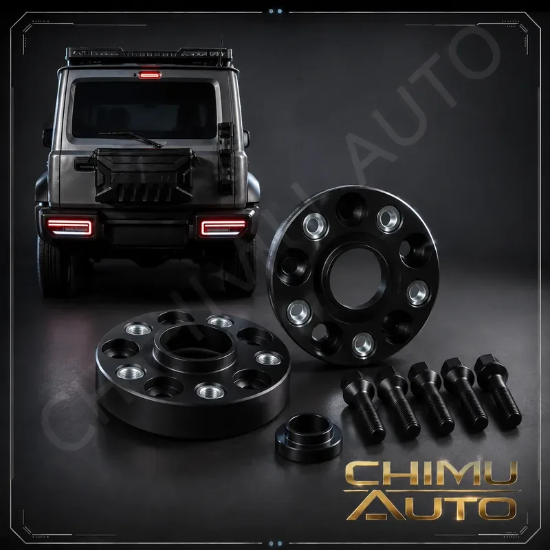 【CHIMU AUTO】 For Mercedes-Benz G-Class G500 G550 G350 G63 G55 AMG Forged Wheel Spacer Adapter 5x130 84.1mm 6061-T6 Kit