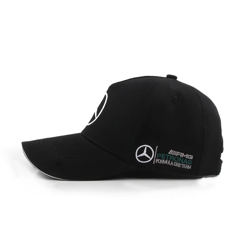 For Mercedes Benz AMG Car Emblem Embroidery Snapback Baseball Cap Spring And Autumn Outdoor Adjustable Casual Hats Sunscreen Hat