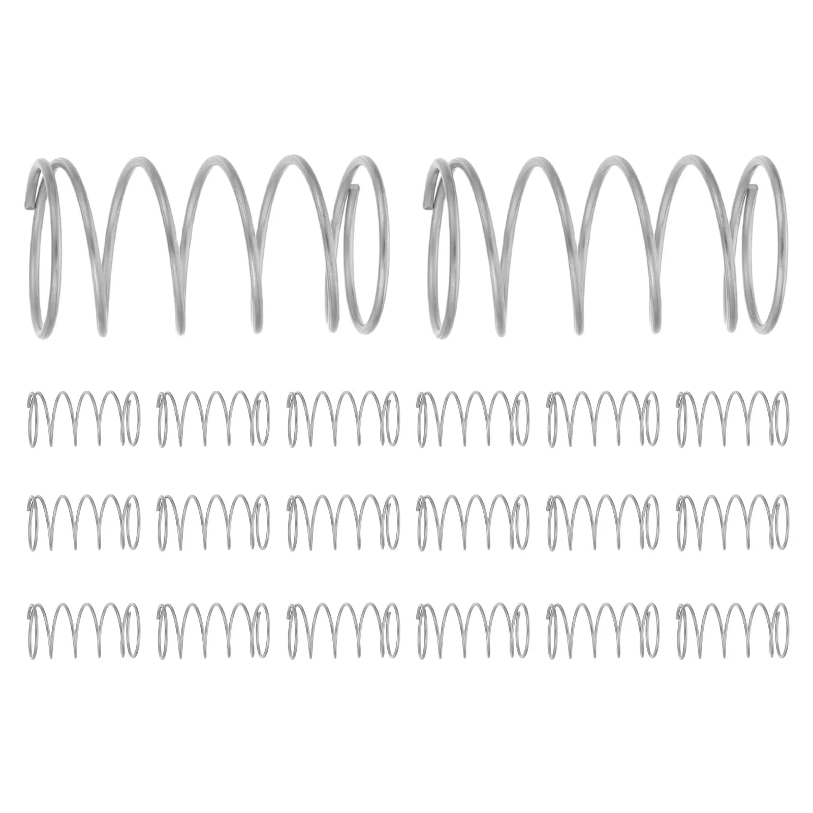 

20 шт. пружин для кнопки смыва унитаза из нержавеющей стали, запчасти для унитаза, высокопроизводительные пружины для бесшумного смыва в ванной комнате