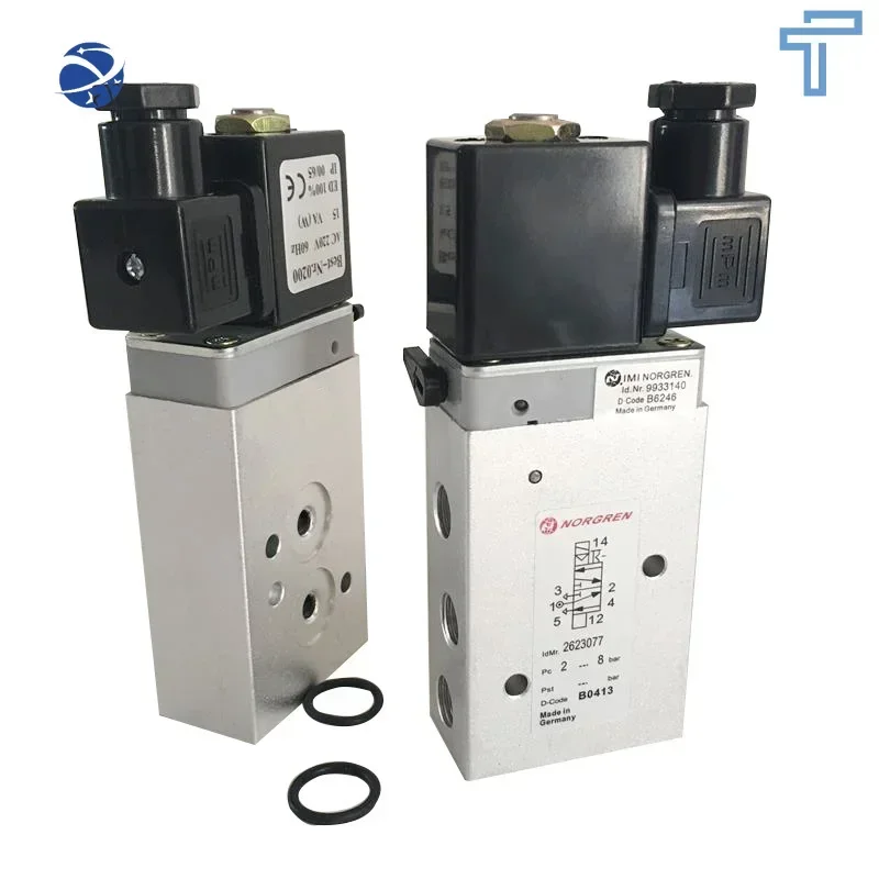 

Original Germany IMI Herions 2623077 5/2 Signal Solenoid Valve Norgren Multi-function Solenoid Valve 2623077