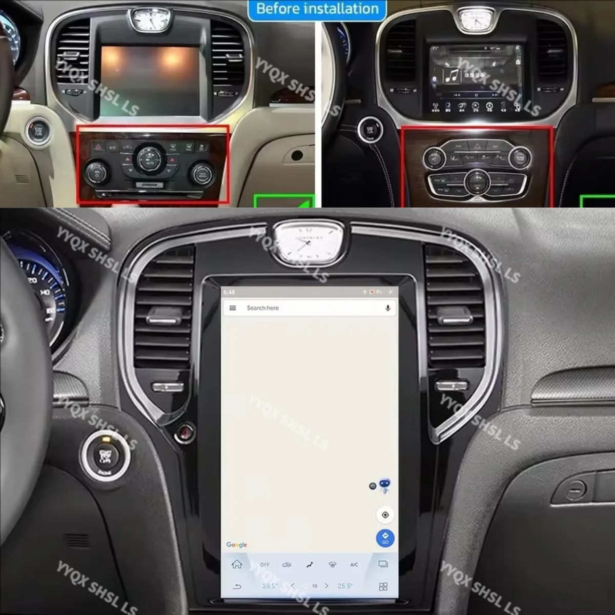 

Car Radio With Android Screen For Chrysler 300C 2013 2014 2015 2016 2017 2018 2019 Automotive IPS Radio Coche With Bluetooth GPS