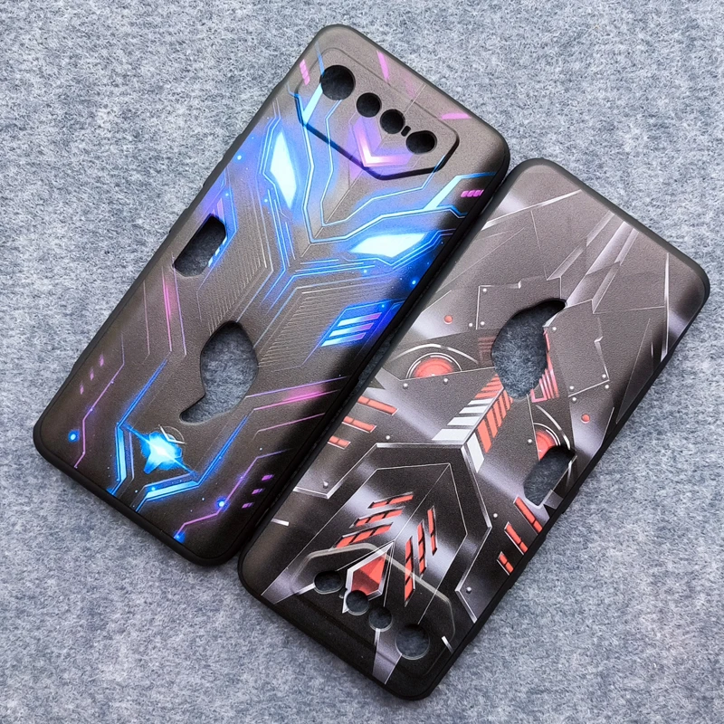 For Asus ROG 7 Case ROG7 Soft TPU Cover For Asus ROG Phone 7 Coque For Asus ROG Phone7 Protective Shell