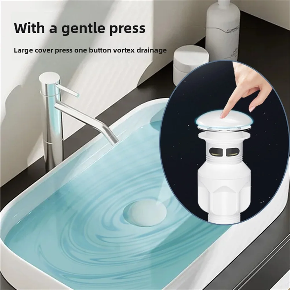 Bathroom Sink Drain Kit Featuring Side Mount Design for triple Seal Closure System for Prevention and Smooth Drainage Operation