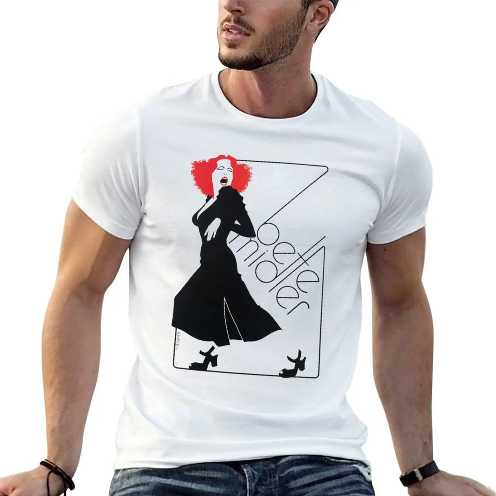 

Bette Midler T-Shirt man t shirt designer t shirts for man graphic vintage t shirts for man graphic funny T-Shirt
