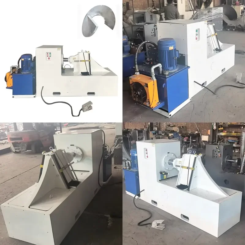 2026 CE Sectional Screw Blade Stainless Steel Spiral Shaft Blade Helical Flight Bending Forming Machine
