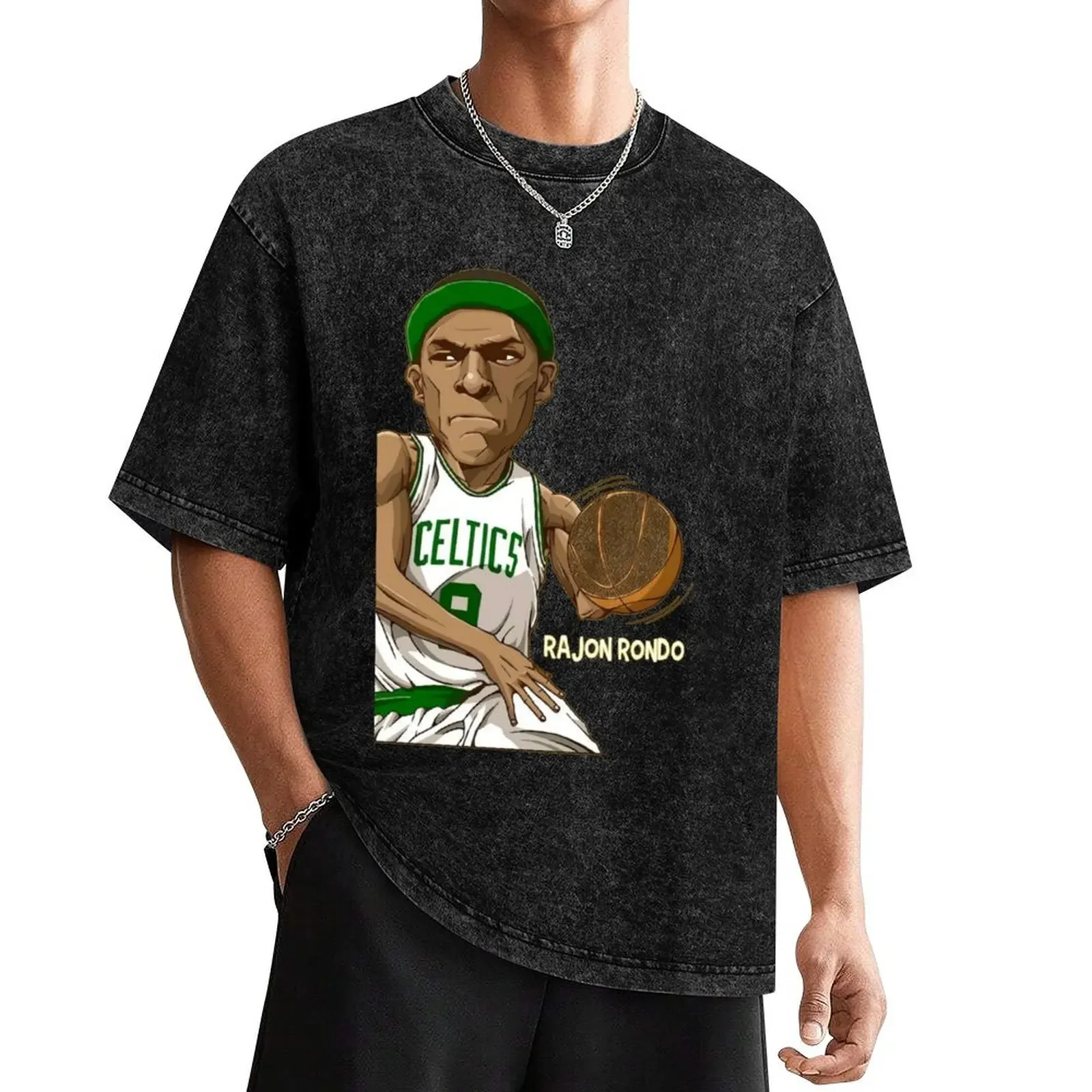 

Rajon rondo T-Shirt vintage aesthetic clothes rapper graphic tees mens t shirts casual stylish