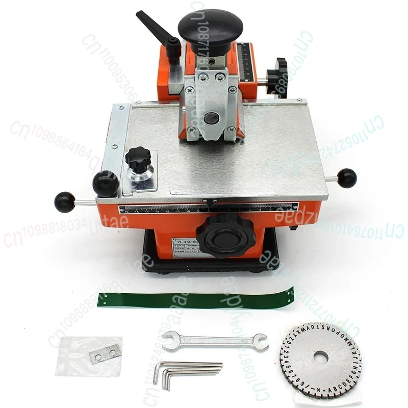 دليل الصلب آلة النقش معدن سبائك الألومنيوم لوحة اسم علامة الكلب بطاقة الهوية ختم التسمية نقش المزخرف أداة وضع العلامات