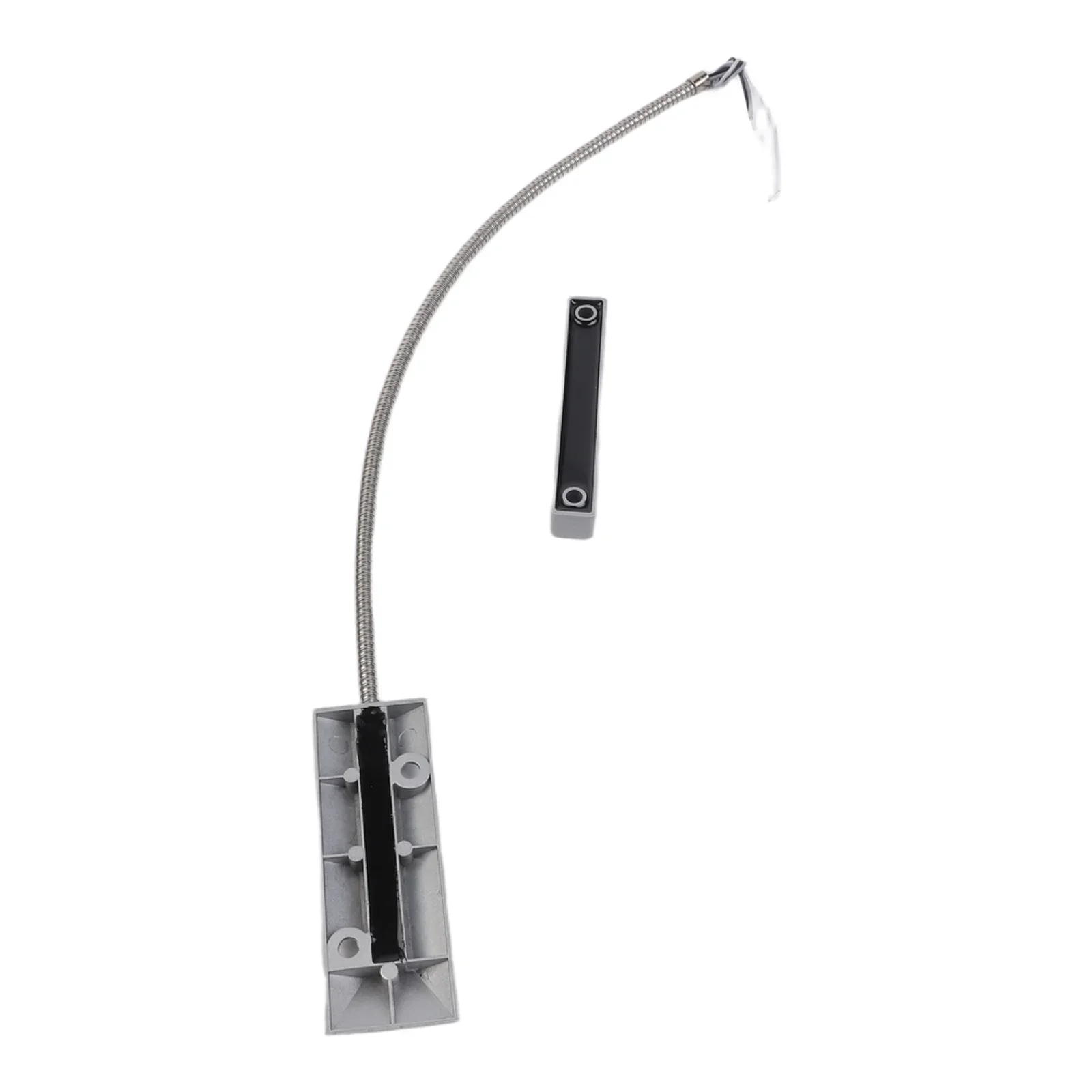 Compact Reed Switch Sensor For Garage Door Alarm Systems With 106mm X 38mm X 10mm Profile And Discreet Installation Design