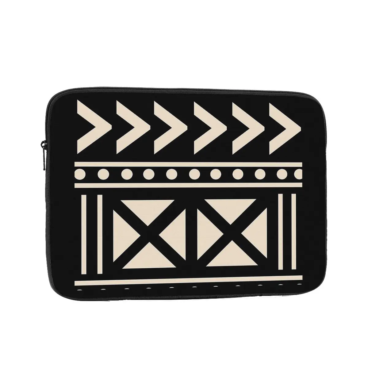 

Африканская грязевая ткань, черно-белый трендовый чехол для ноутбука, сумка для ноутбука, противоударный чехол для планшета, сумка