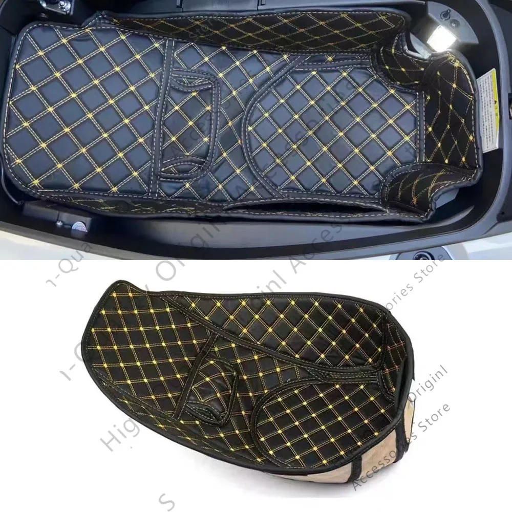 Fit ZongShen Cyclone RT3 Motorcycle PU Rear Trunk Cargo Liner Protector For ZongShen Cyclone RT3 Accessories Seat Bucket Pad