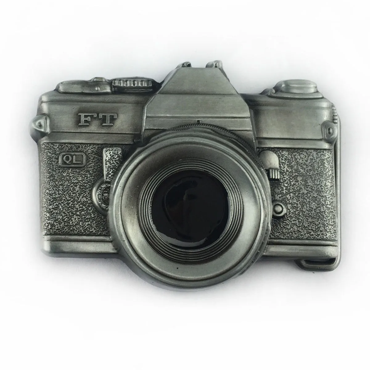 Retro Western Cowboy Camera Belt Buckle Drop Shipping Fashionable Leather Accessory Classic Trend