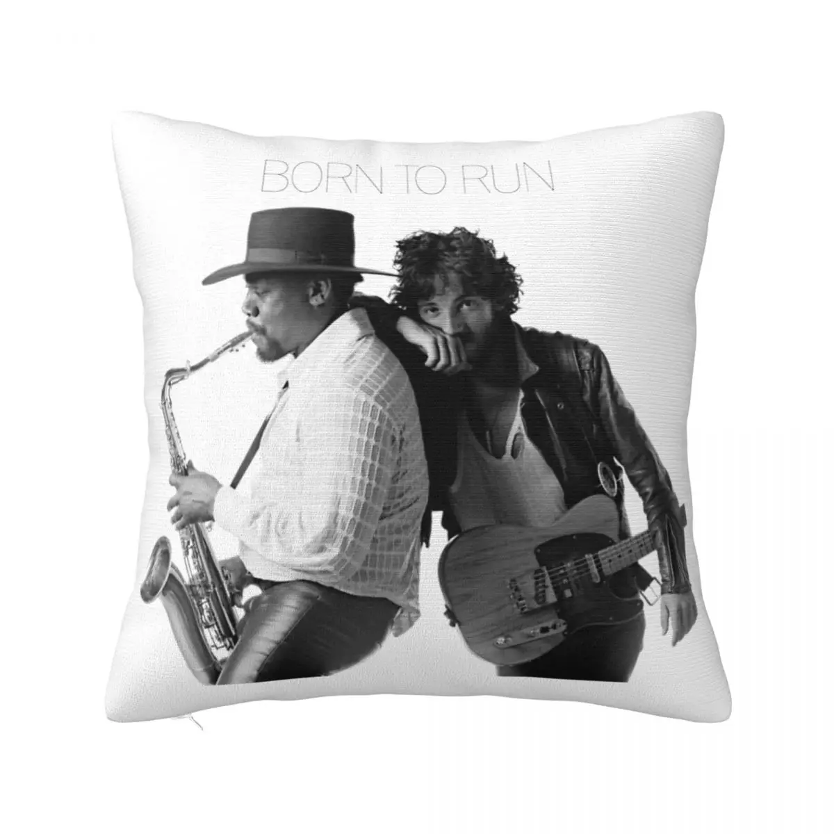 Born To Run Bruce Springsteens Pillowcase Double-sided Printing Polyester Cushion Cover Gift Throw Pillow Case Cover Home