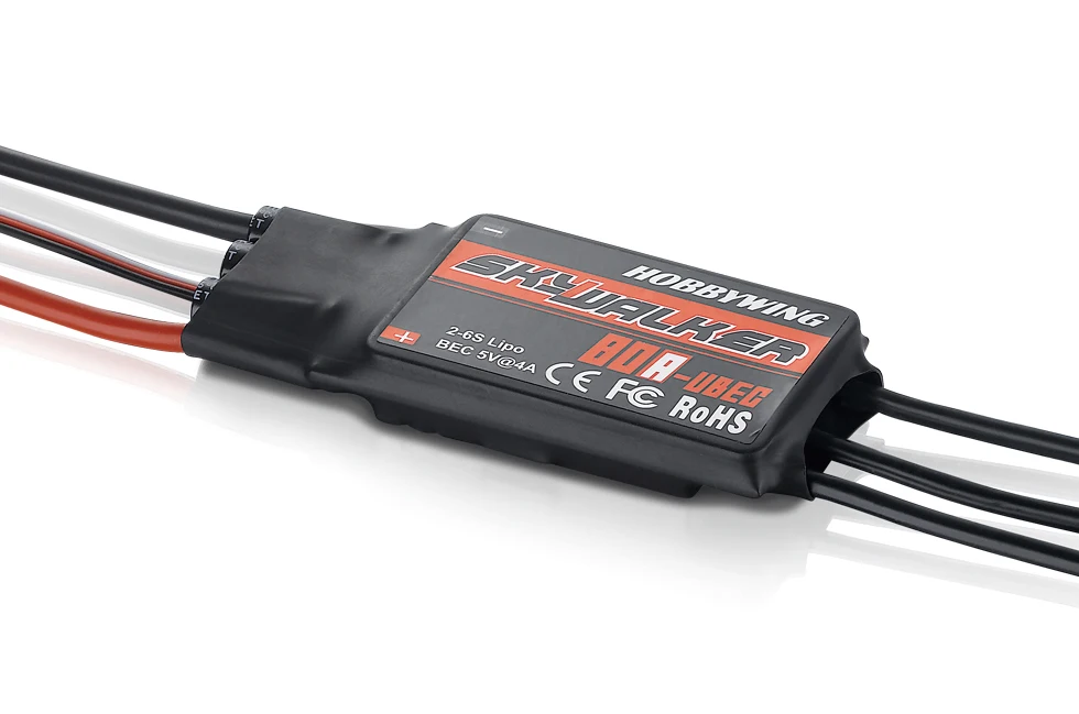 Old Vesion Hobbywing SKYWALKER ESC 15A/20A/30A/40A/50A/60A/80A Build in bec UBEC Brushless  RC heliCopter airplane Quadcopter