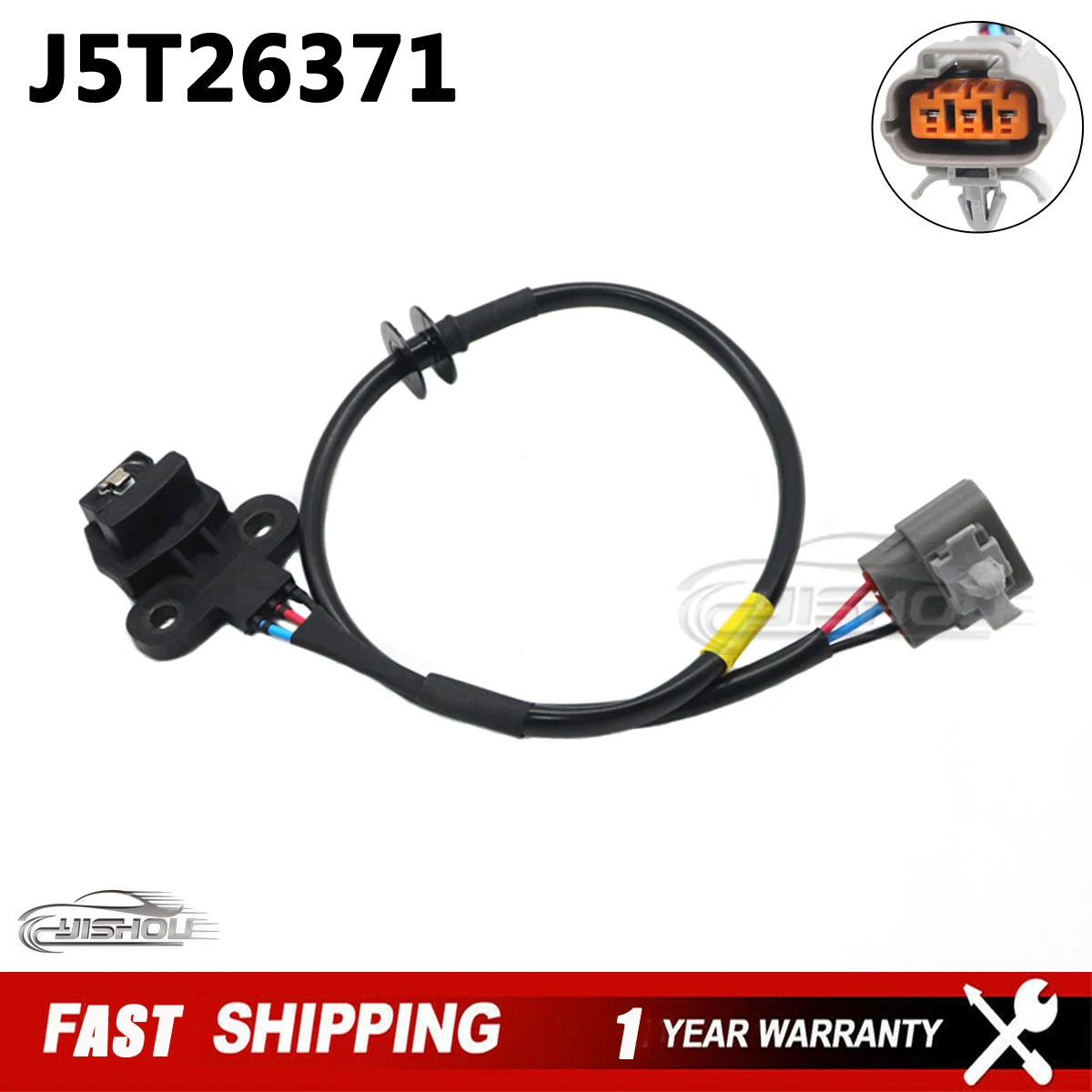 J5T26371 Crankshaft Position Sensor for Ford Ranger 2.5T Mazda PICK UP B2500 1998-2006 1460775 XM346C315AB XM34-6C315-AB