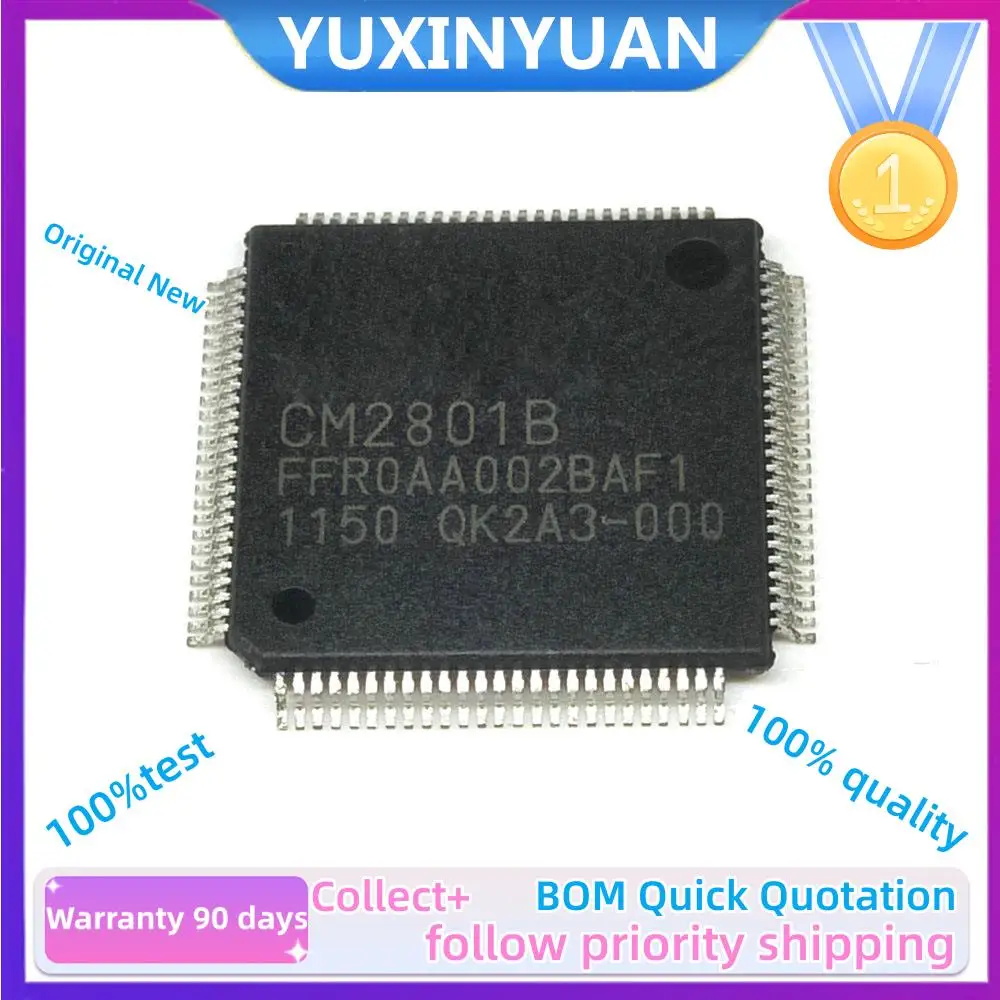 1PCS  CM2801B  CM2801  TQFP-100  YUXINYUAN IC in  stock 100%Test