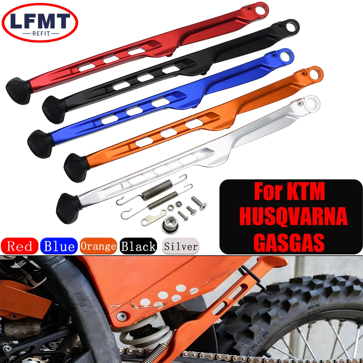 

Motocross Kickstand Side Stand Kickstand Spring For KTM Husqvarna EXC EXCF XCW XC XCF 125 150 250 300 350 450 2023 2024 Enduro