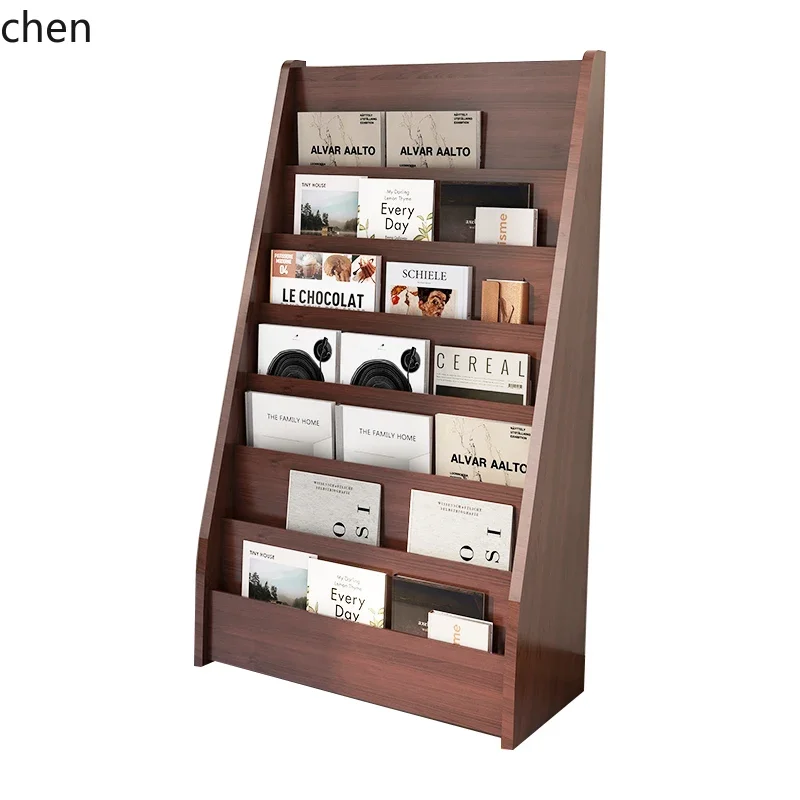 DSA  Magazine Display Rack Floor Standing Book and Newspaper Rack Flyer Holder Book and Newspaper view 5