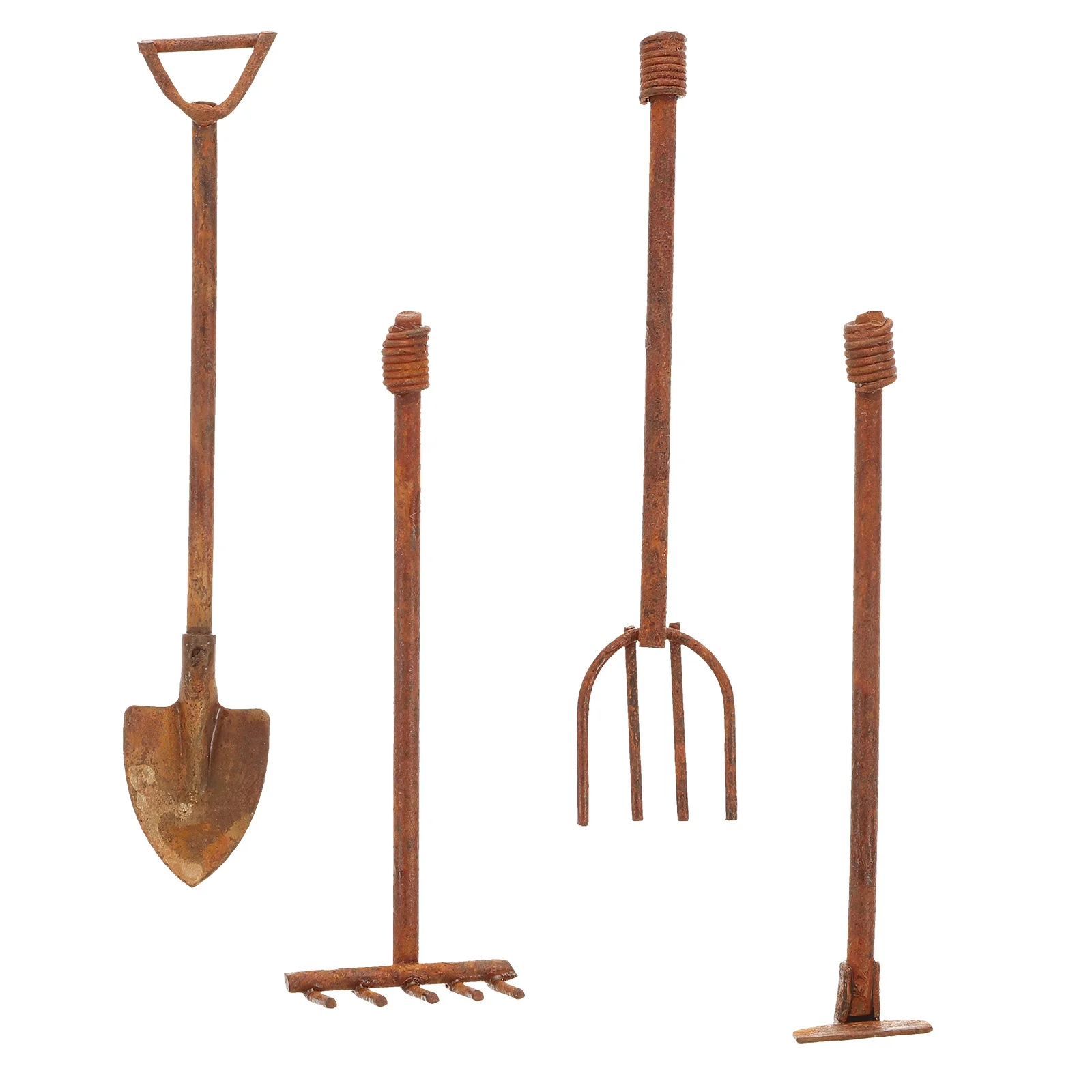 

1Set Mini Garden Tools Landscape Props Exquisite Craft Mini Garden Tool Adornments Creative Miniature Gardening Tool for Scene