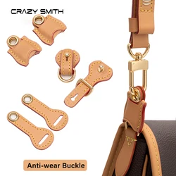CRAZYSMITH Bag Strap Transformation for LV Diane Bag Punch-Free Hardware Protection Leather Anti-wear Buckle Bag Accessories