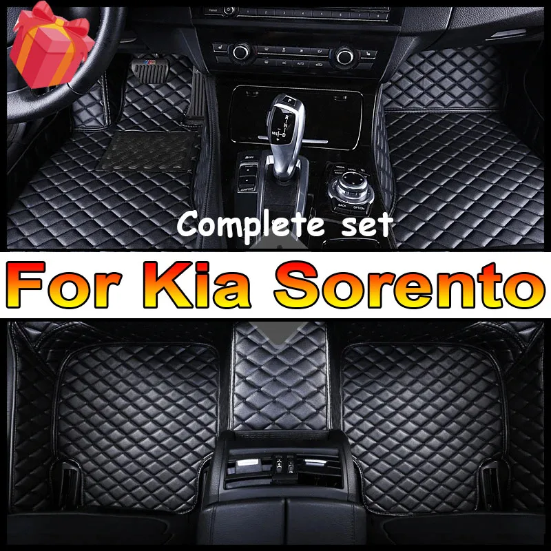 

Автомобильные коврики для Kia Sorento Seven Seats 2013 2014, пользовательские автомобильные подушечки для ног, автомобильный ковер, аксессуары для интерьера