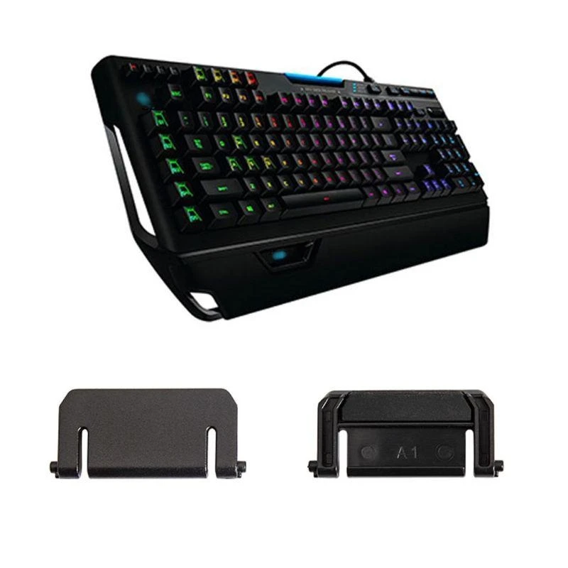2Pcs Keyboard Stand Feet Legs Replacement Keyboard Bracket for G910,2Pcs High Quality Keyboard Bracket Leg Plastic Stand Fit