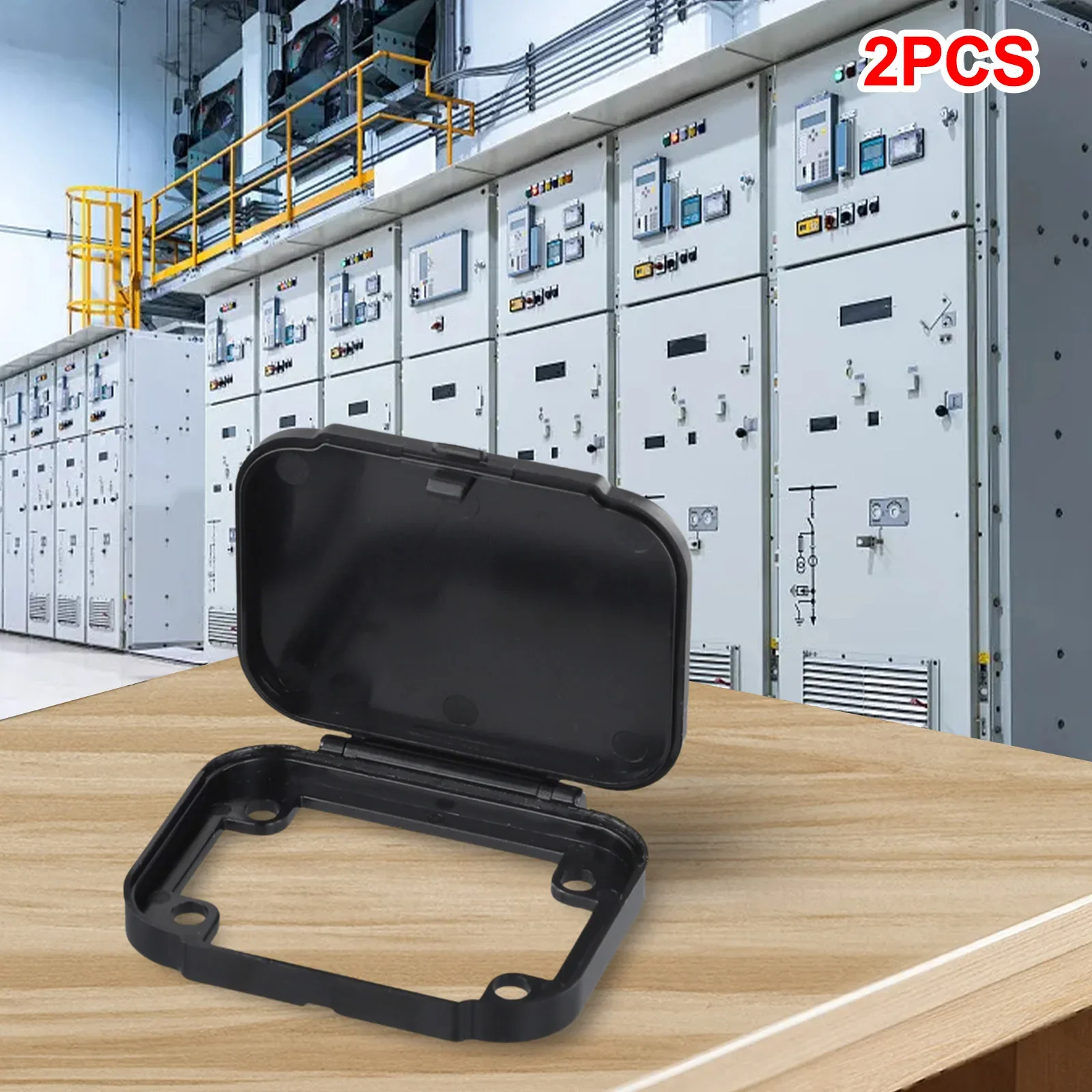 For Anderson Socket Panel Bracket Cover Socket Black Bracket Cover FOR Anderson For Caravans Mount Panel Plug Useful