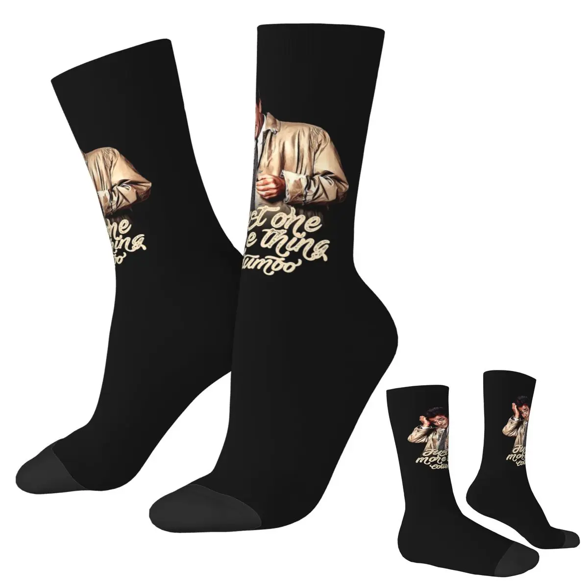 

Columbo - TV Shows Socks Harajuku High Quality Stockings All Season Long Socks Accessories for Man's Woman's Christmas Gifts