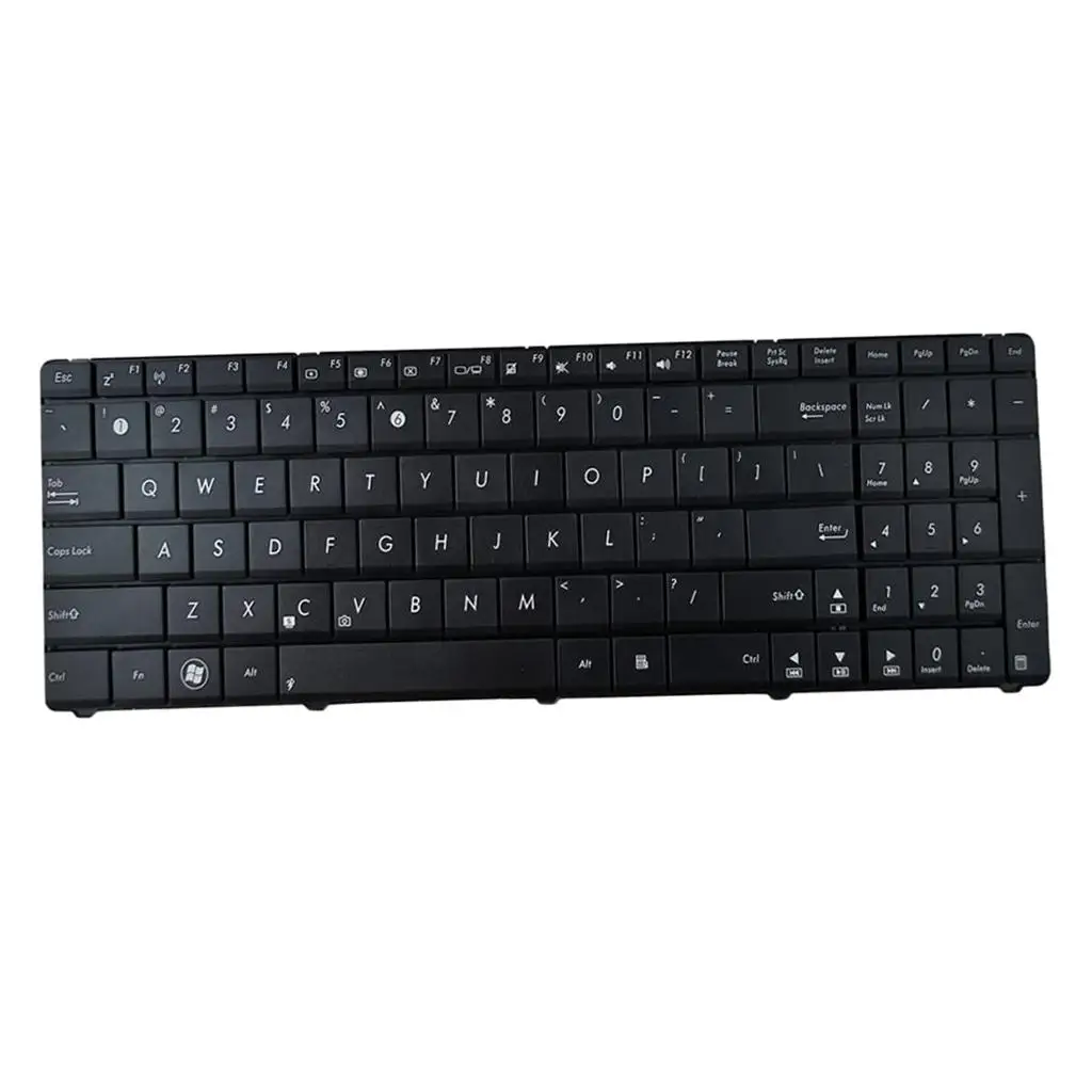 Replacement Black Laptop Keyboard US Layout Part for Asus A52J A53 K52F K53S K53SV N50 N51 Series Notebook
