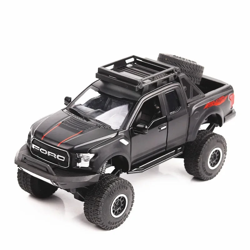 Kawaii Spielzeugauto lustiges Geschenk – 1:32 Legierung Monster Truck Automodell, Simulation cooles Licht Sound Auto Spielzeug, Spielzeug für Kinder von 2 bis 4 Jahren