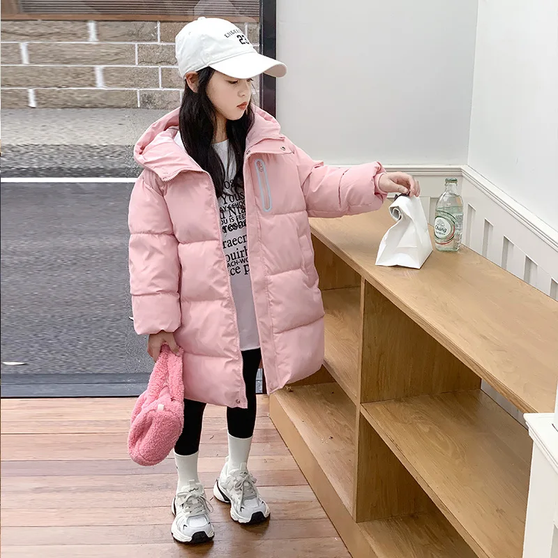

Korean-style coat for children - fashionable and warm cotton coat for boys and girls - fall and winter children's parka set
