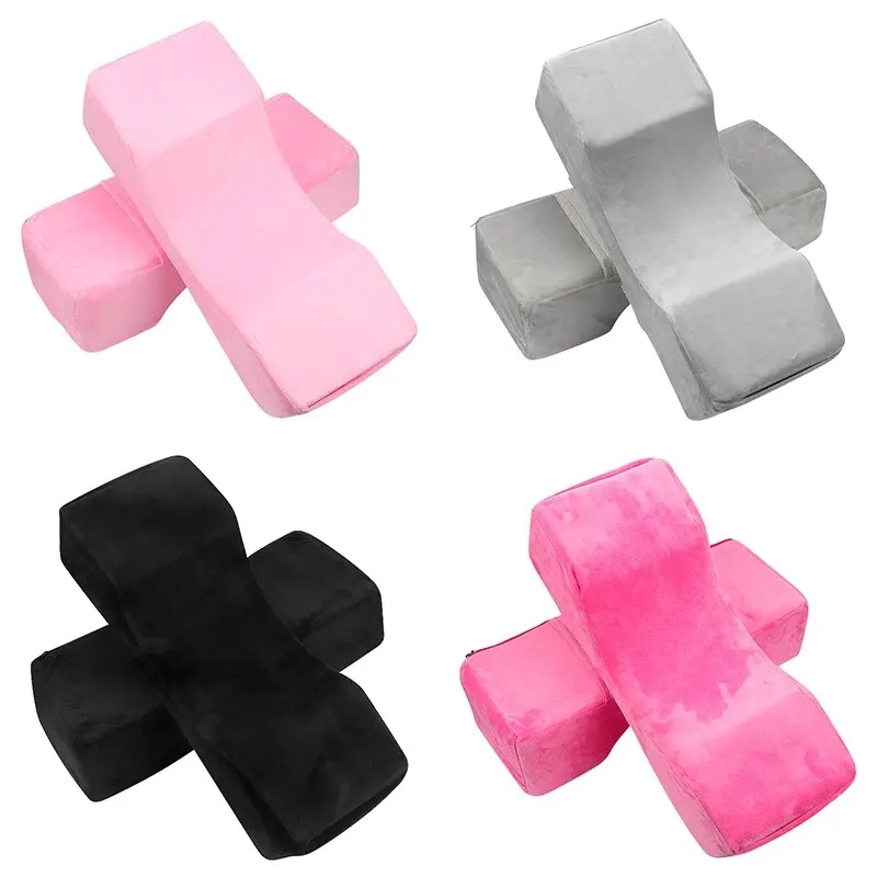 U-Form Falsche Wimpern Pfropfen Wimpern Kissen Professionelle Neck Unterstützung Gesichts Make-Up Werkzeuge Schönheit Kopfstütze Weiches Kissen