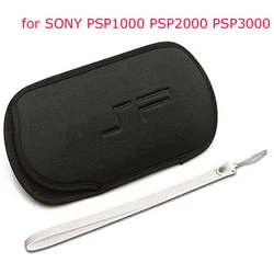 Soft Screen Protective Carrying Storage Bag Pouch Case with Hand Wrist Lanyard for Sony Console PlayStation PSP 1000 2000 3000