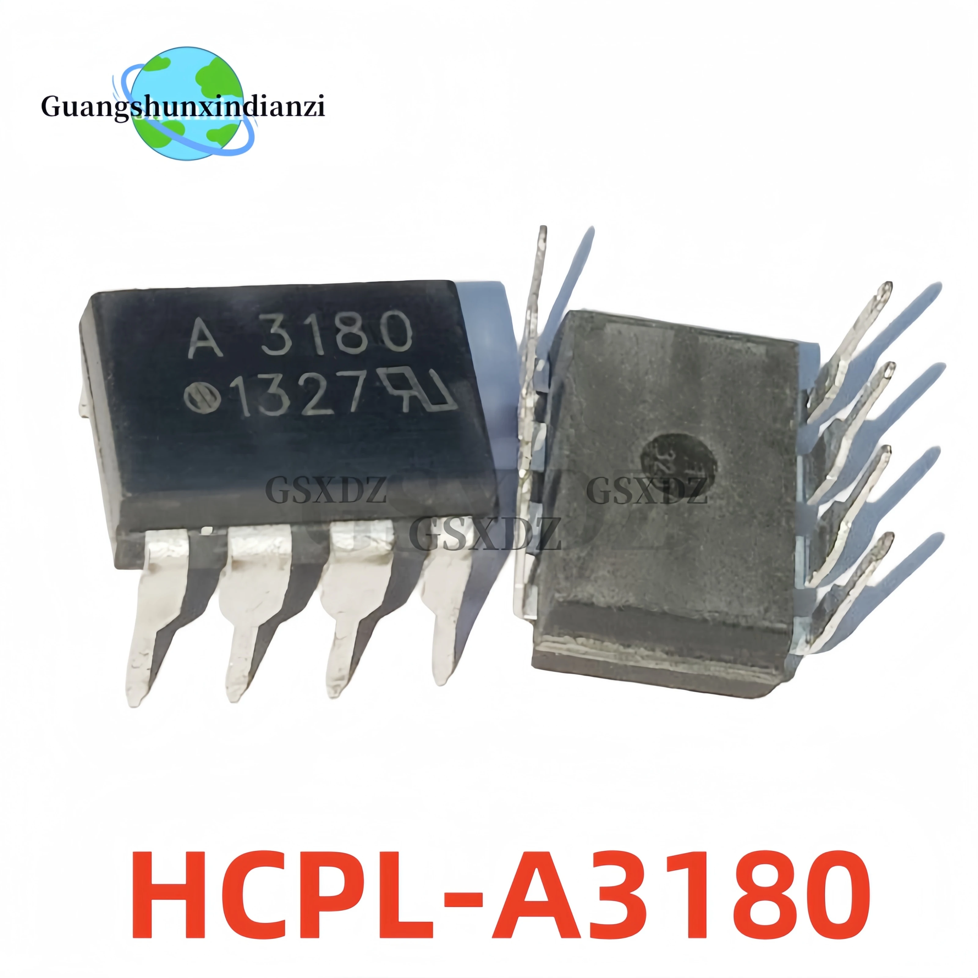 Optoacoplador A3120, DIP8, A3120V, HCPL-3120, A3140, A3150, A3180, 10 unidades