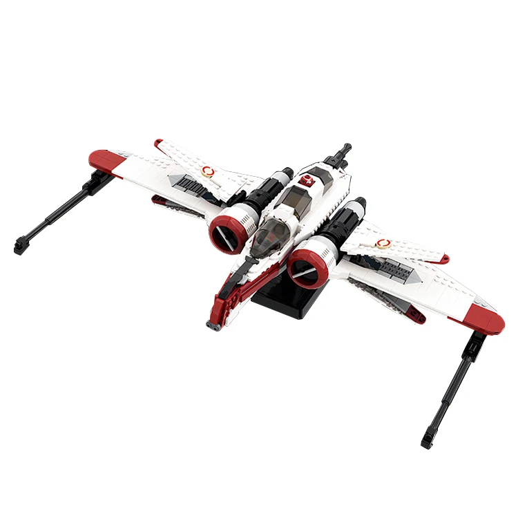 

MOC Creative High-tech ARC-170 Starfighter Model DIY Assembling Bricks Building Blocks Sets Boys Puzzle Toys Kids Xmas Gifts