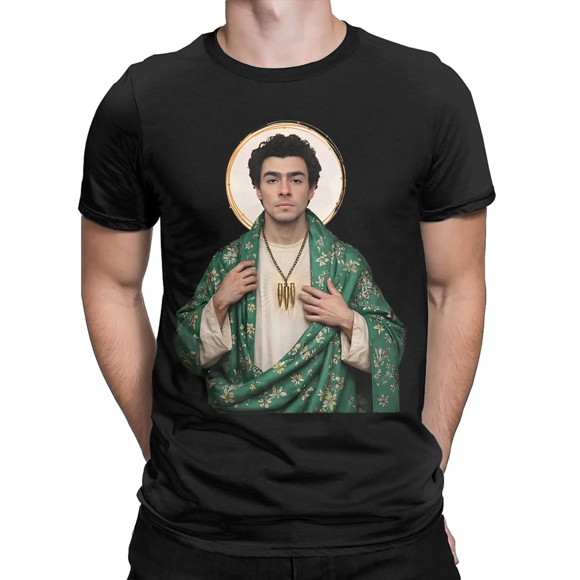 Saint Luigis Tshirt Unisex 100%Cotton Top Tee Funny  Crewneck Short Sleeve Tees