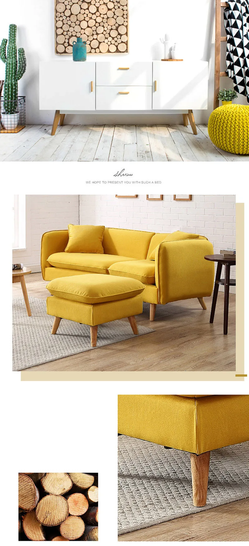 4Pcs Solid Wood Furniture Legs Height10-30cm Inclined Cone Sofa Bed Cabinet Table and Chair Replacement Feet Sloping