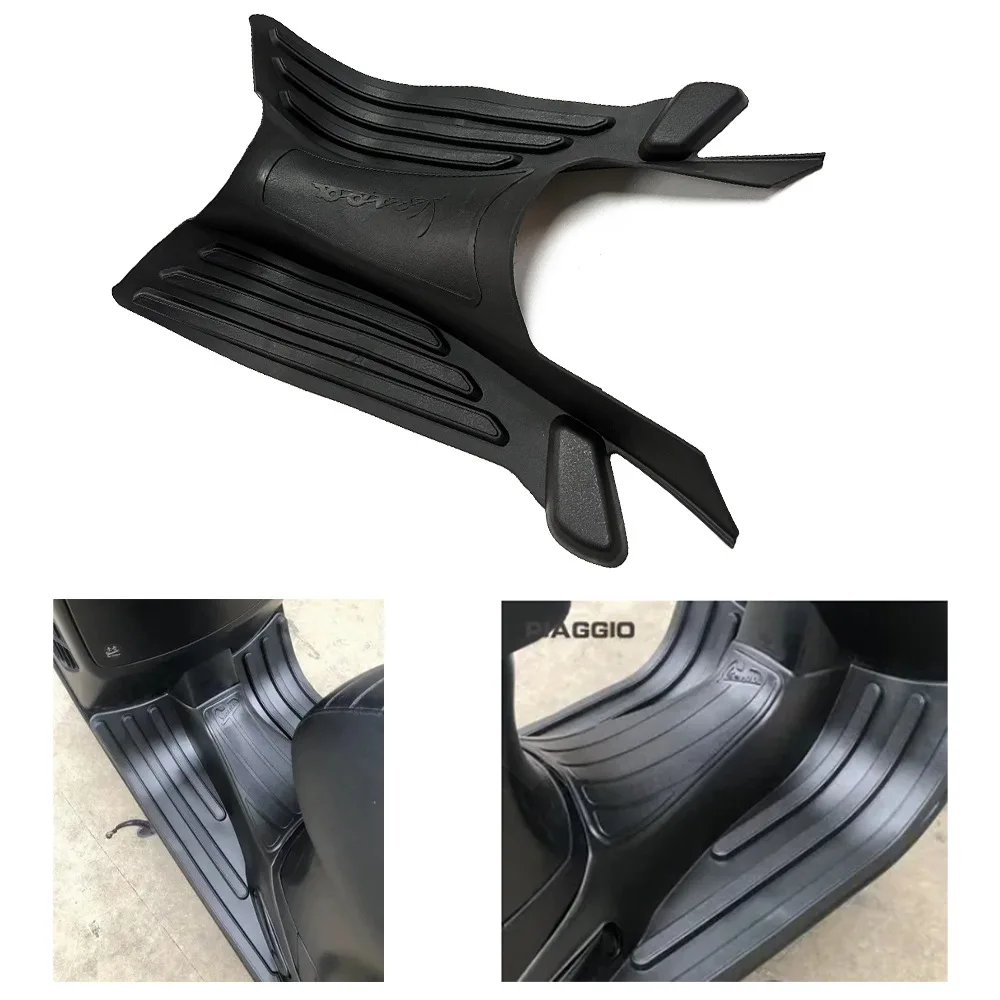 لفيسبا بياجيو سبرينغ سبرينت 150 دراجة نارية الملحقات دواسة حصيرة المطاط المضادة للانزلاق حصيرة #2